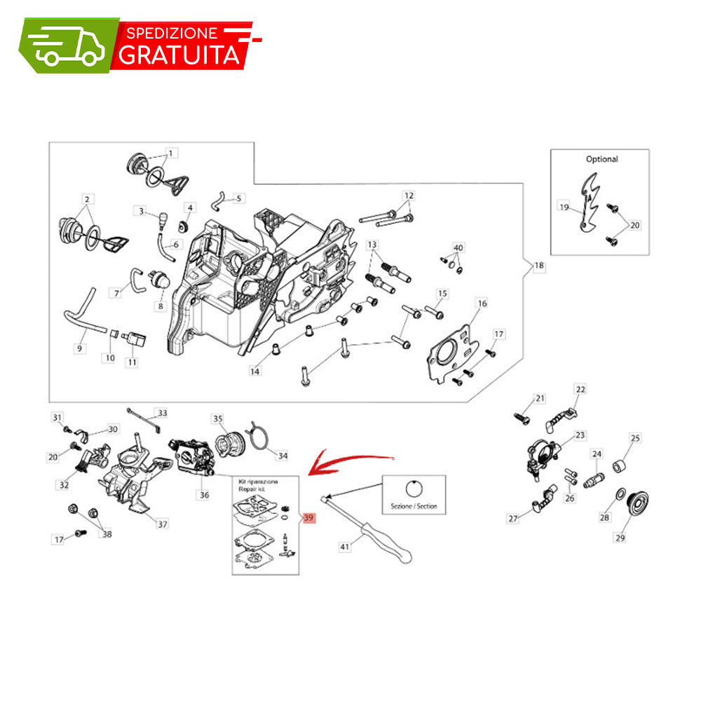 EFCO MTH-4000 CARBURETOR MEMBRANE