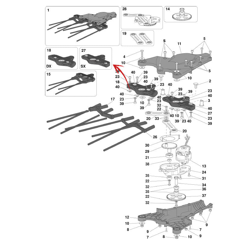 LEFT SECTOR MURCIELAGO (5400275)