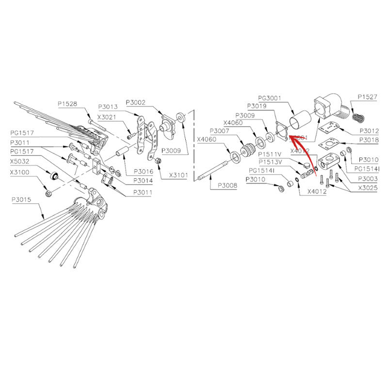 JOINT CYLINDRE V8 TITANIUM/TURBO (P3019)