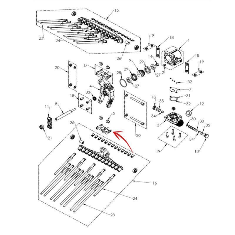 OLIVANCE COUPLING AND LINK (100.OP49)