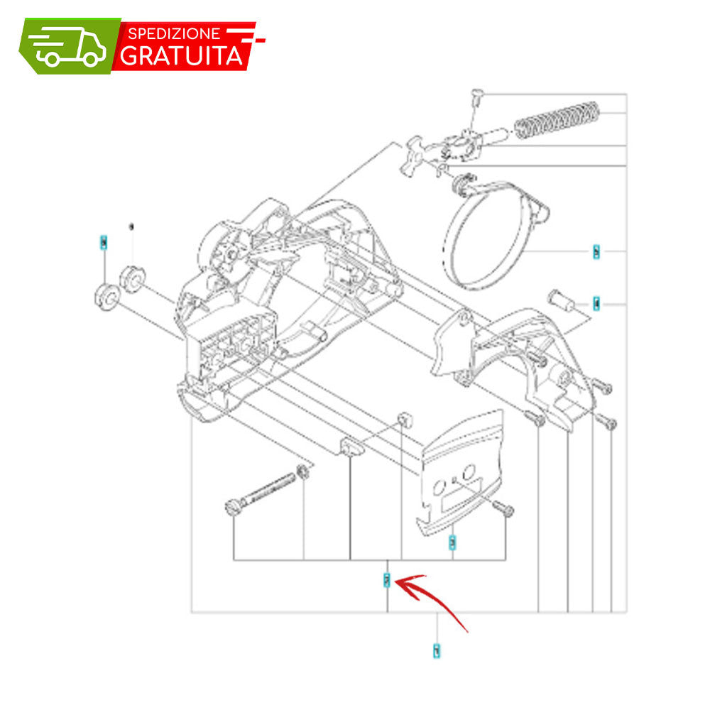 HUSQVARNA 130 CHAIN TENSIONER KIT