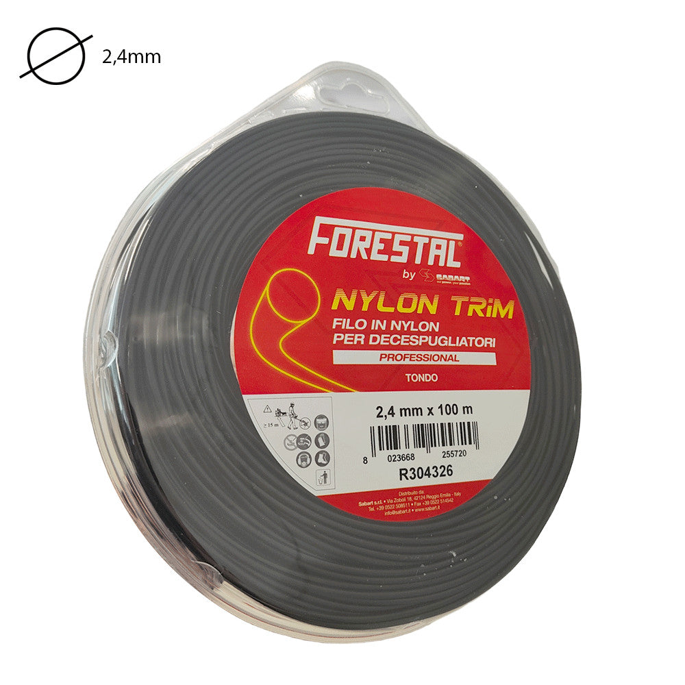 ROUND FORESTRY LINE 2.4 MM X 100 MT