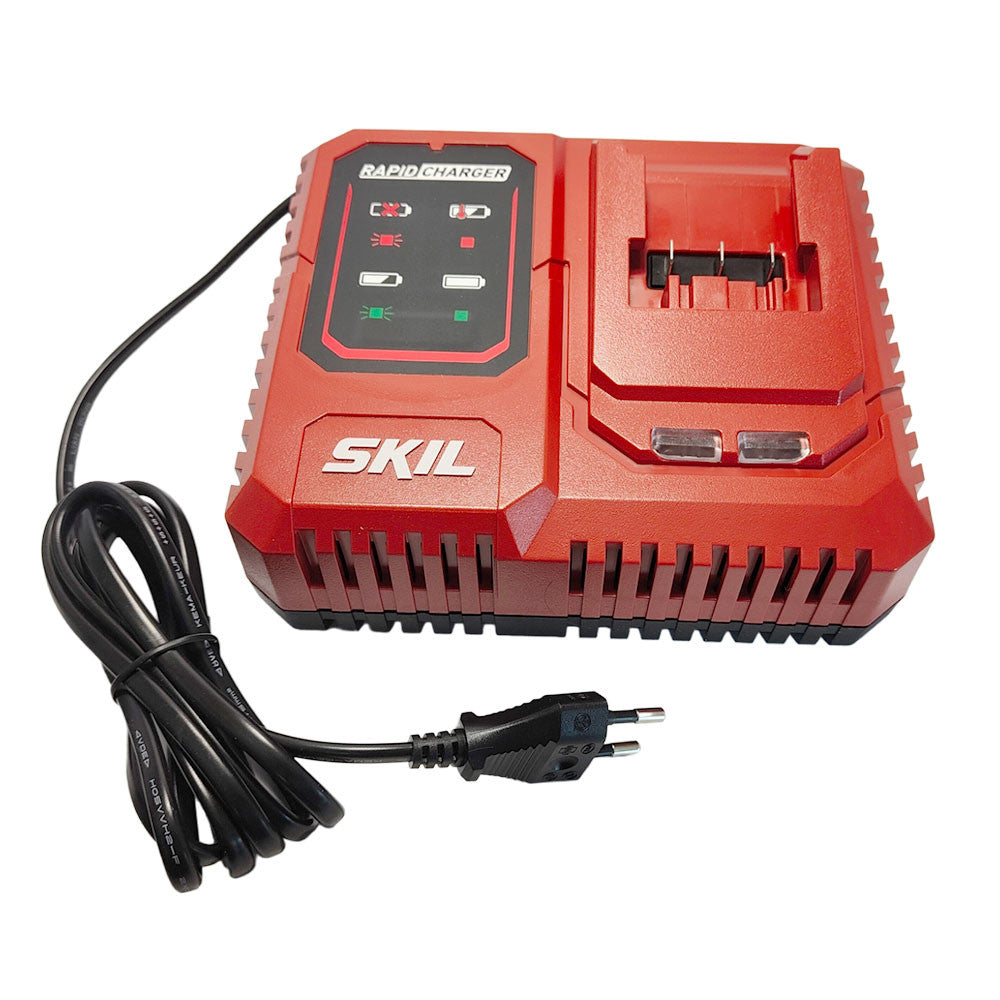 KIT BATTERIA  4 AH E CARICABATTERIA RAPIDO SKIL