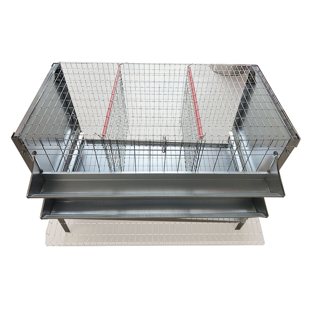GABBIA RURALE GALLINE OVAIOLE 97x75x78h