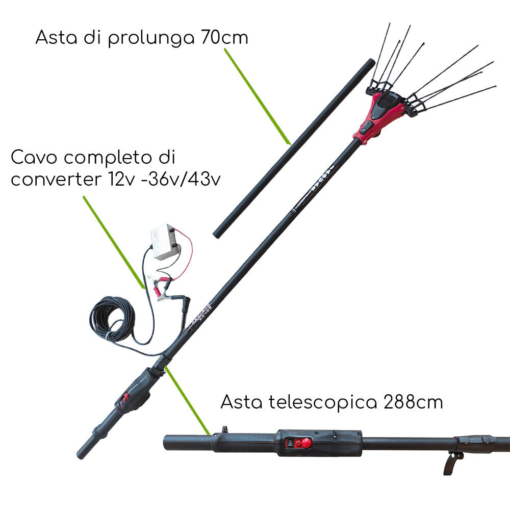 JAGUAR PERFORMANCE TELESCOPIC ERGAL SHAKER