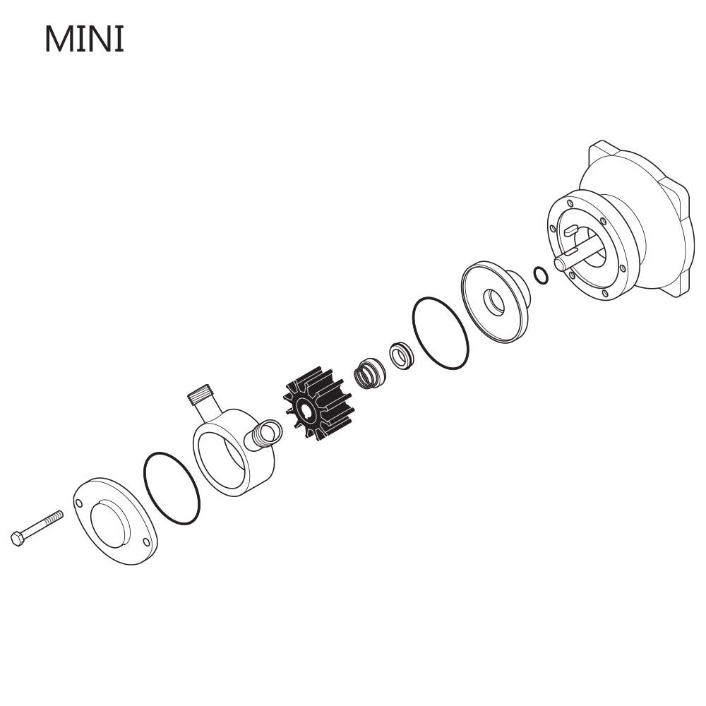 EP-MINI SINGLE PHASE 1400 RPM