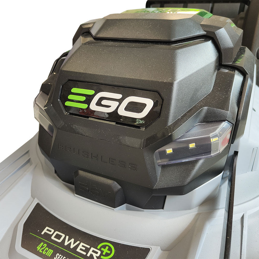 KIT RASAERBA EGO LM 1702 E SP CON BATTERIA 4 AH E CARIC. STANDARD