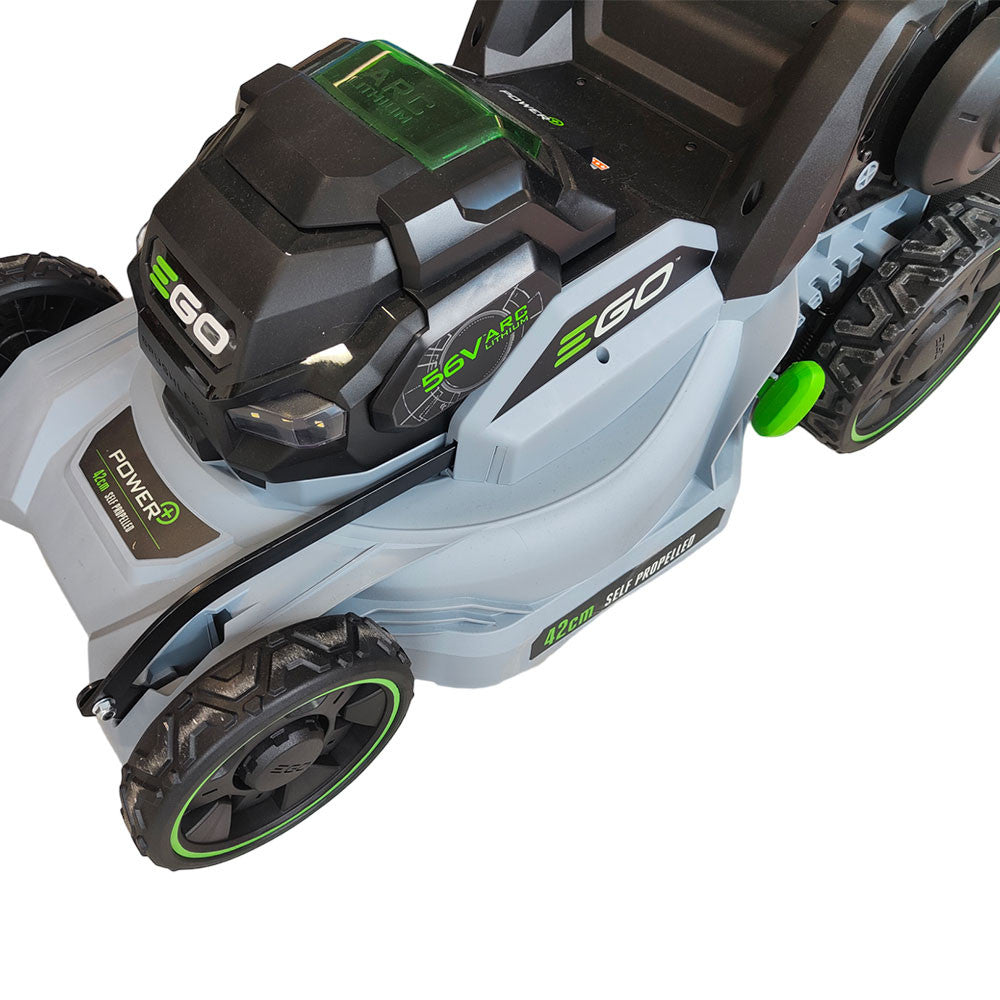 KIT RASAERBA EGO LM 1702 E SP CON BATTERIA 4 AH E CARIC. STANDARD