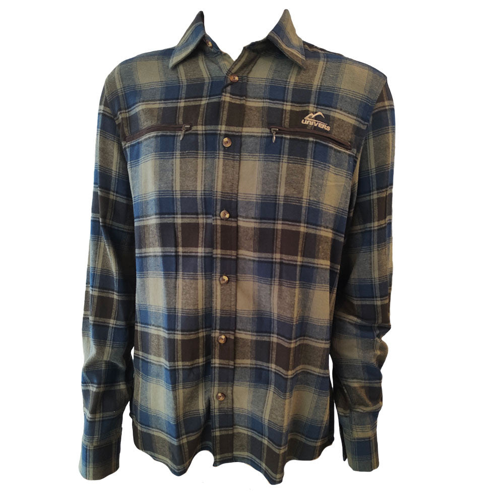 CHEMISE FLANELLE ÉCOSSAISE VERTE