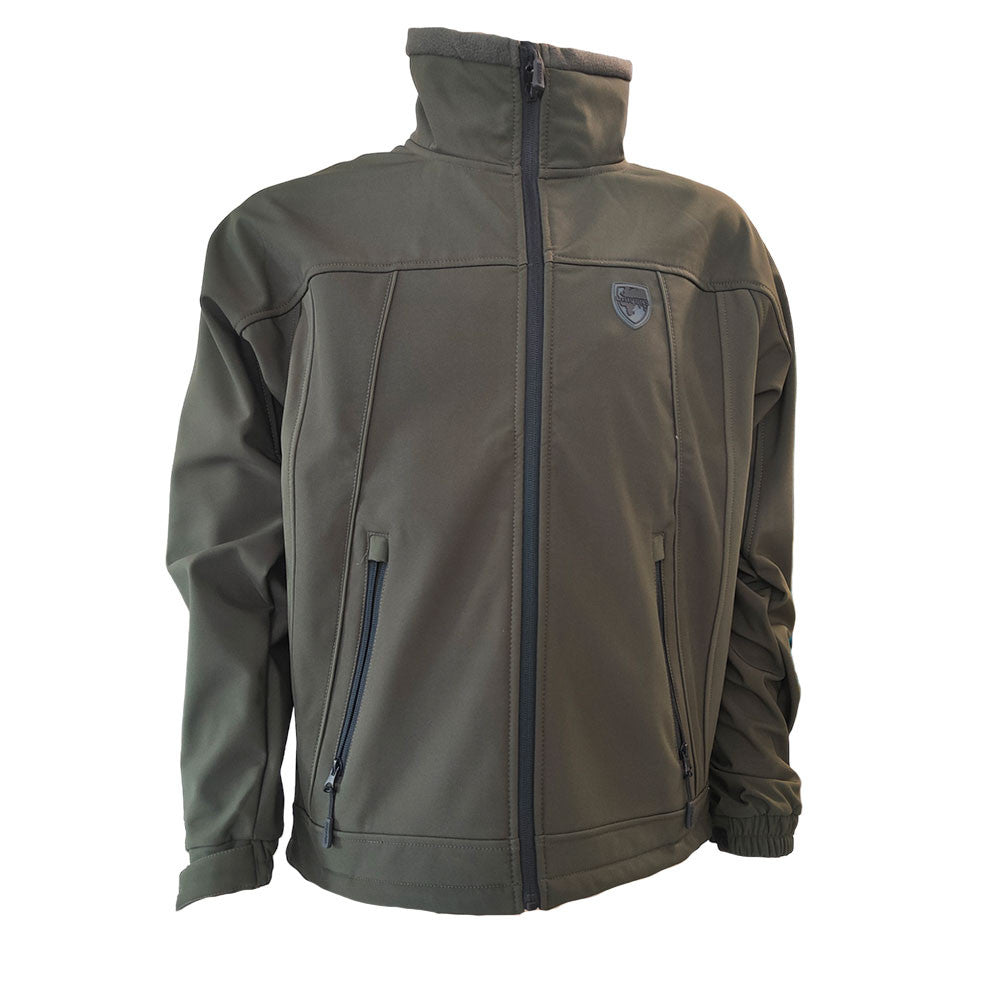 U-TEX SOFTSHELL CARDIGAN GREEN