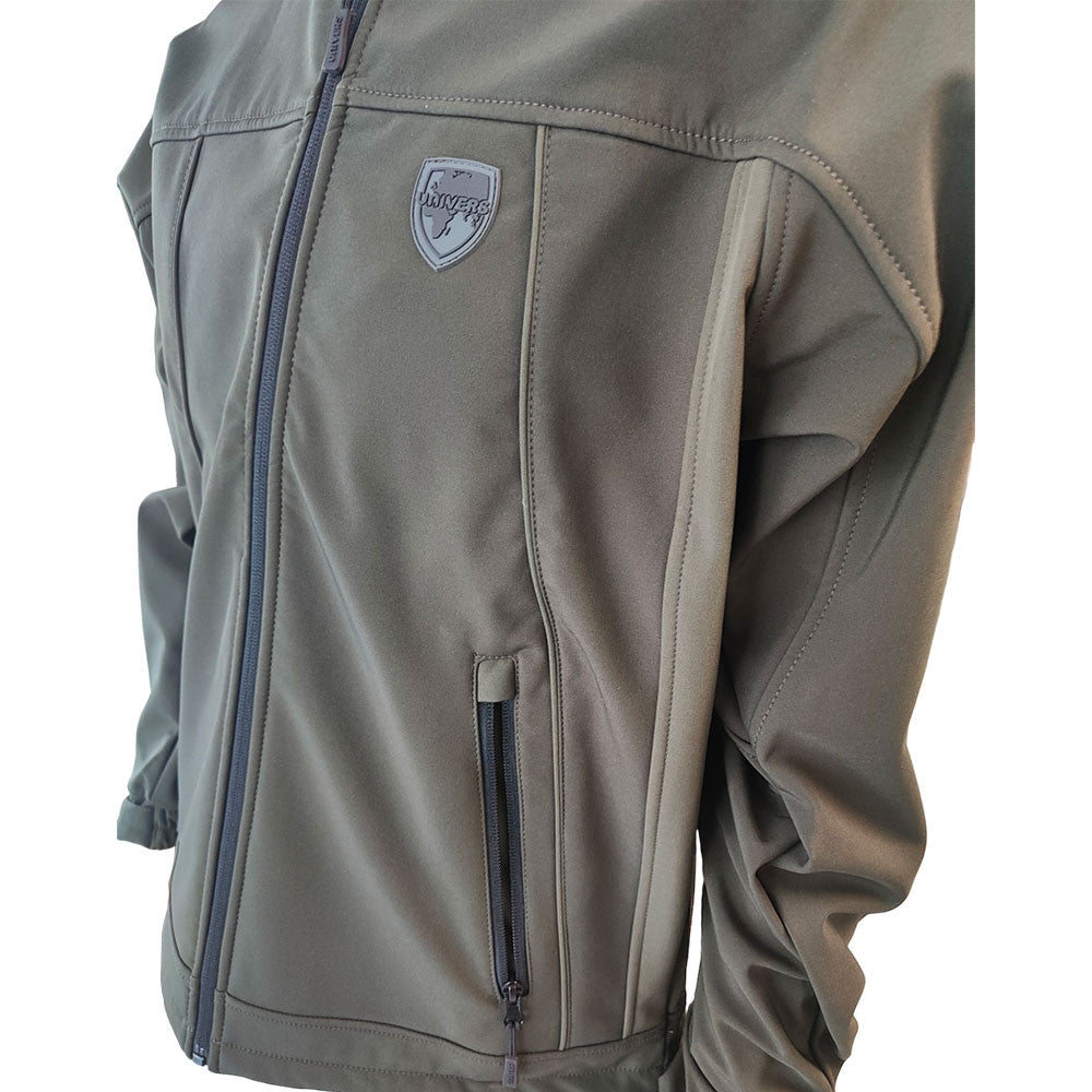 U-TEX SOFTSHELL CARDIGAN GREEN