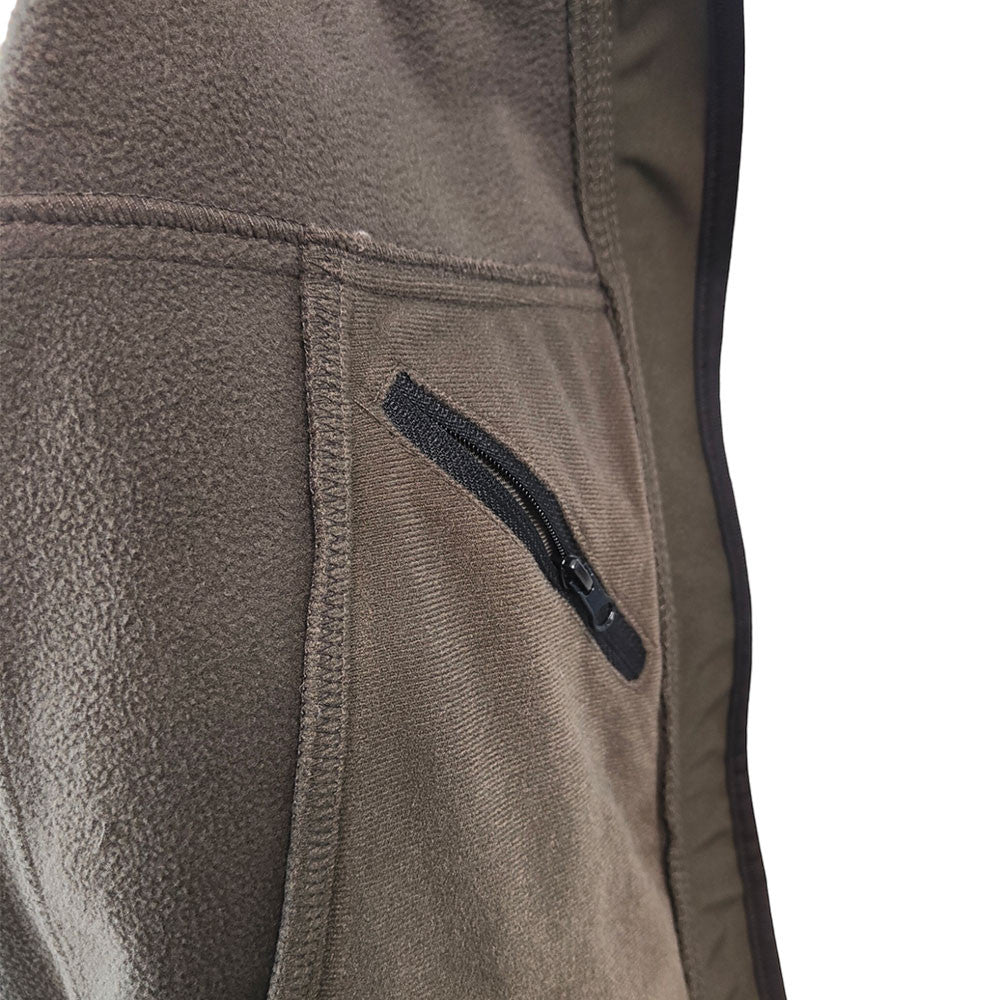 U-TEX SOFTSHELL CARDIGAN GREEN