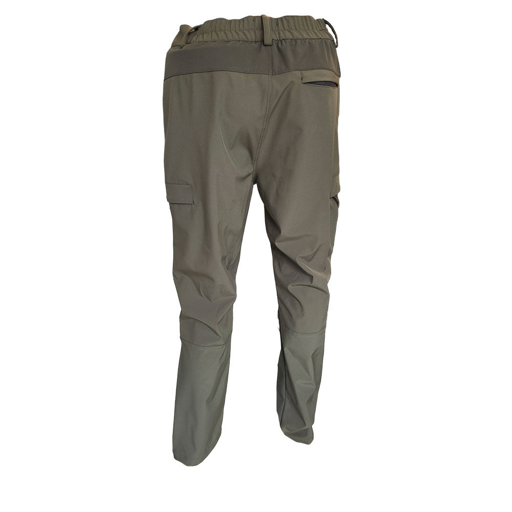 PANTALONE SOFTSHELL U-TEX GRÜN