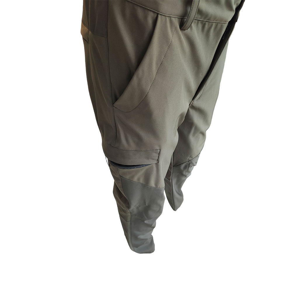 PANTALONE SOFTSHELL U-TEX GRÜN
