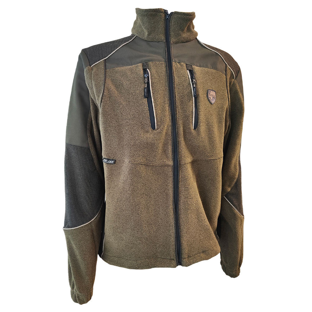CARDIGAN MONTE BIANCO VERT/BEIGE