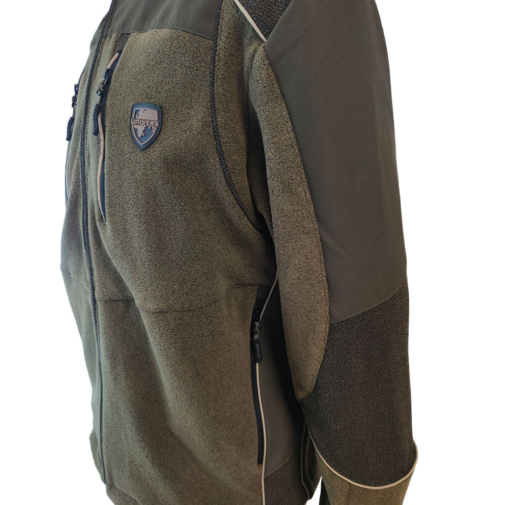 CARDIGAN MONTE BIANCO VERT/BEIGE