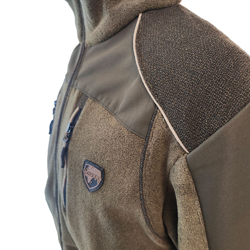 CARDIGAN MONTE BIANCO VERT/BEIGE