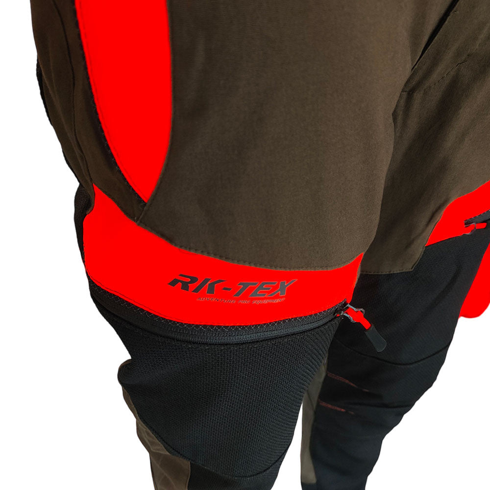 PANTALON TOFANE VERT/ORANGE