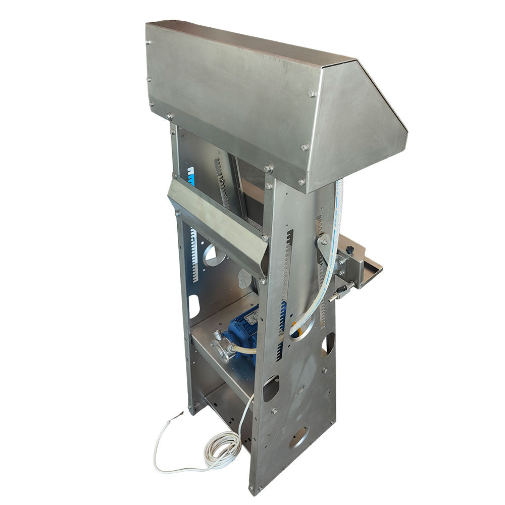 STAINLESS STEEL FILLER FOR OIL 2 SIPHONS WITH PUMP