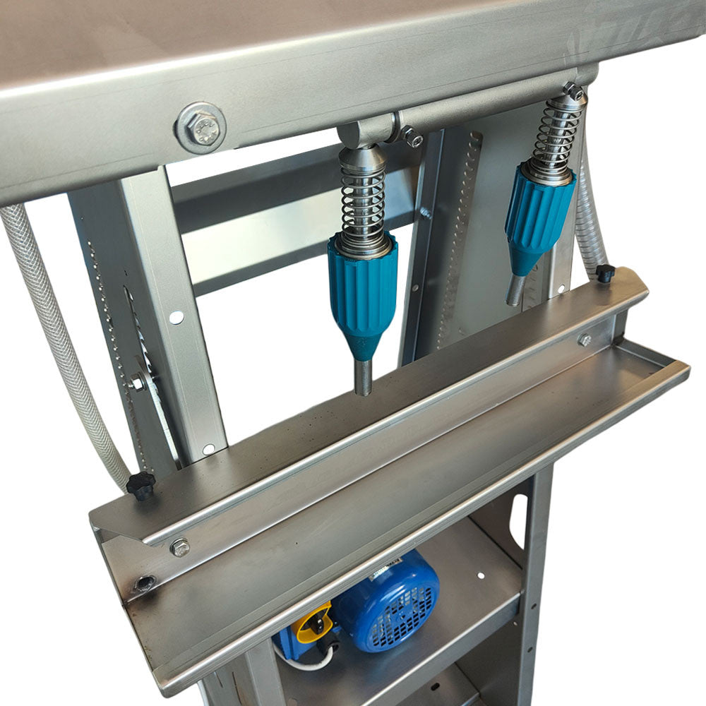 STAINLESS STEEL FILLER FOR OIL 2 SIPHONS WITH PUMP