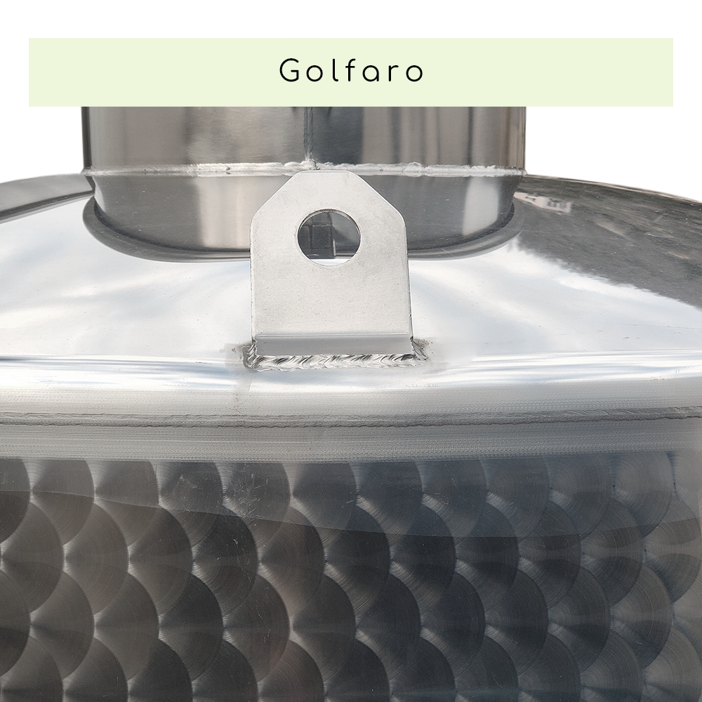 STAINLESS STEEL STORAGE TANK "OPTIONAL" LT 1000 FLAT BOTTOM