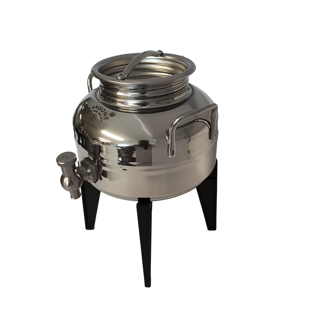 FUSTO INOX LT. 2 SALDATO "SUPER"