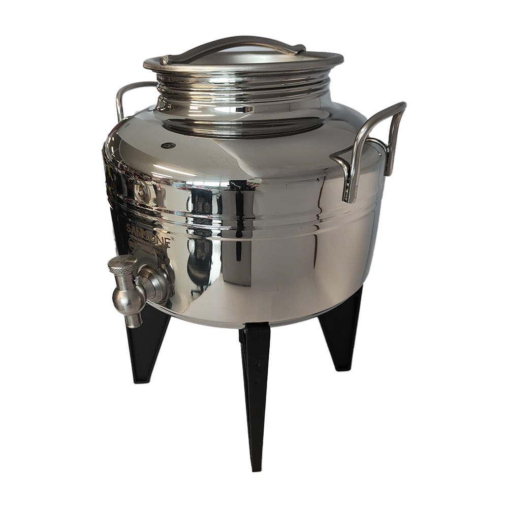 FUSTO INOX LT.  5 SALDATO "SUPER"