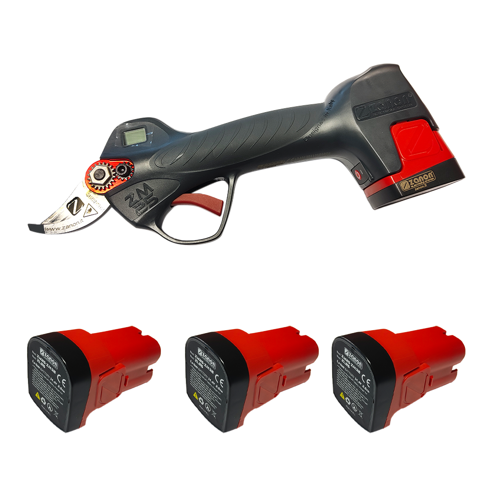 FORBICE ELETTRONICA ZM-25 CON 3 BATTERIE