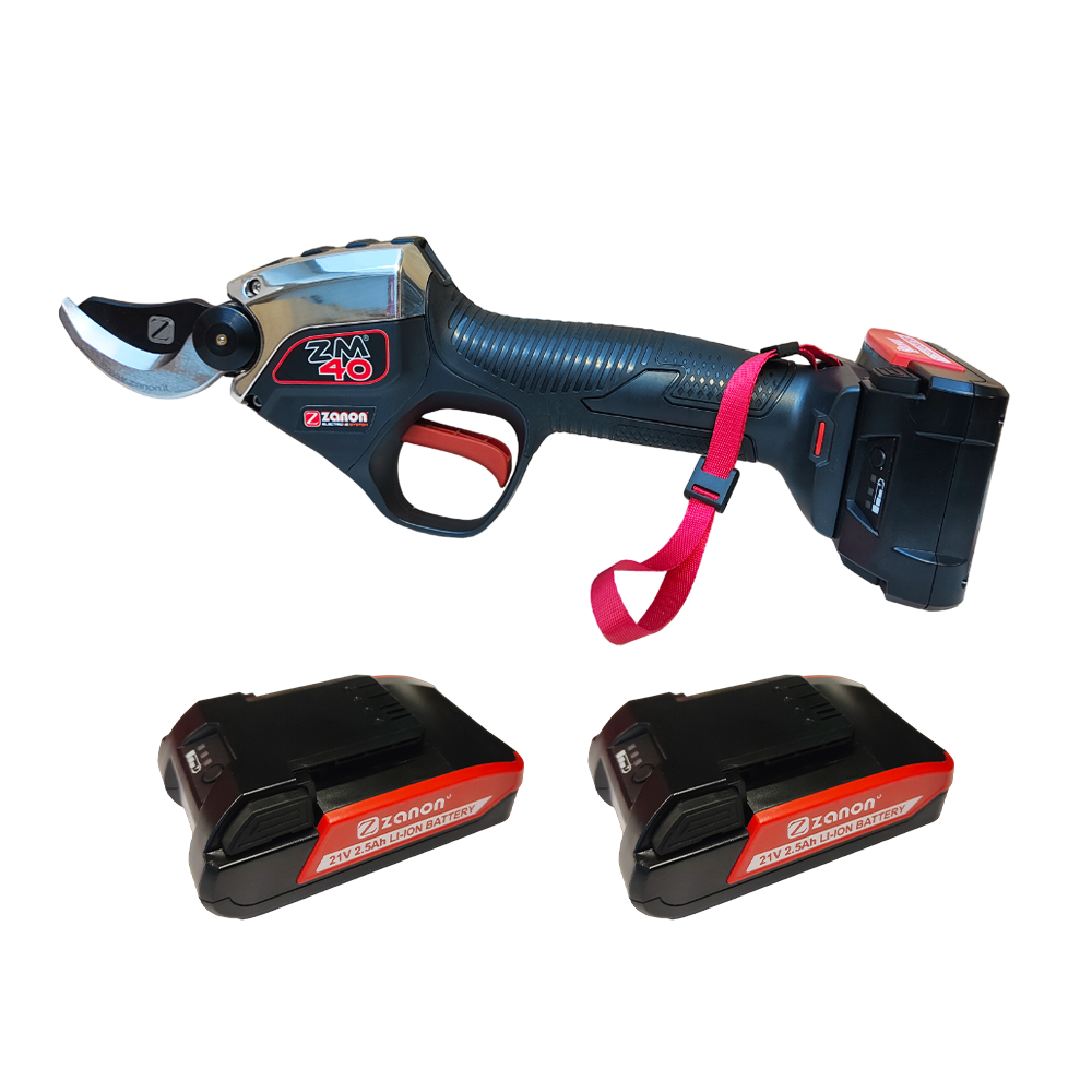 FORBICE ELETTRONICA ZM-40 CON 2 BATTERIE