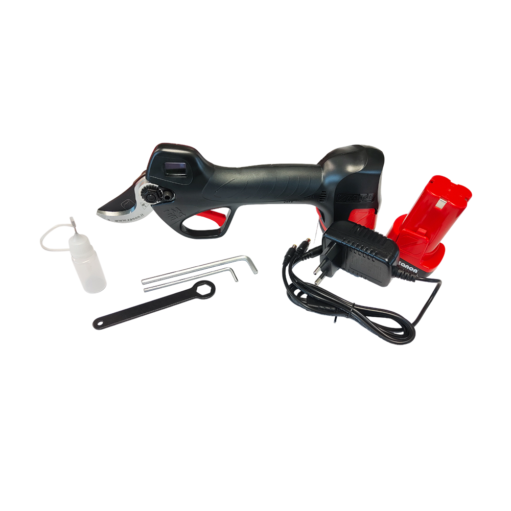 ELECTRONIC PRUNER ZM-34 WITH 2 BATTERIES
