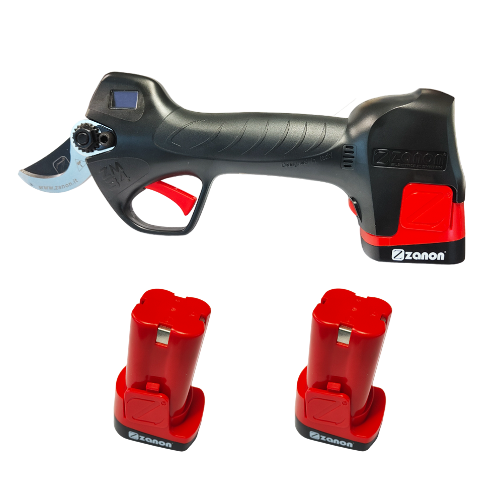 ELECTRONIC PRUNER ZM-34 WITH 2 BATTERIES
