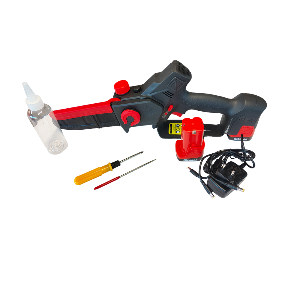 ELECTRONIC PRUNER ZP-120 WITH 2 BATTERIES