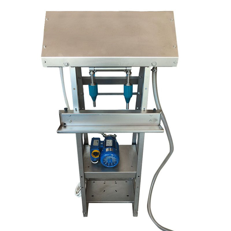 REMPLISSEUSE EN INOX POUR HUILE 2 SIFONS AVEC POMPE