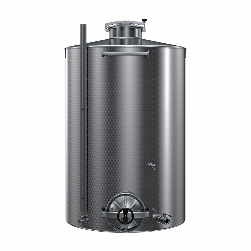 SERBATOIO INOX STOCCAGGIO "OPTIONAL" LT 1600 FONDO PIANO