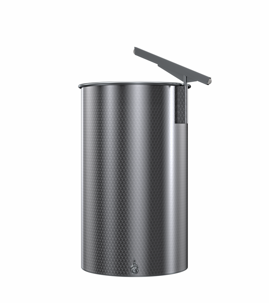 SERBATOIO INOX SEMPREPIENO AD ARIA LT 1600 FONDO PIANO