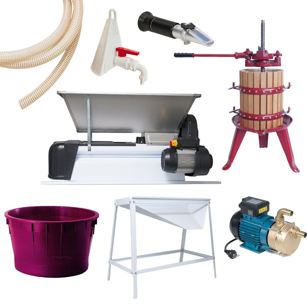KIT VENDEMMIA SMALTO-INOX "PRO"