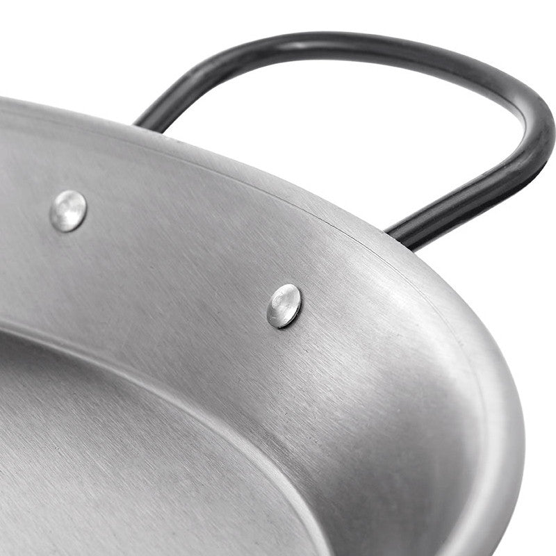 PAELLERA ACCIAIO INDUZIONE CM.38 2 MANIGLIE