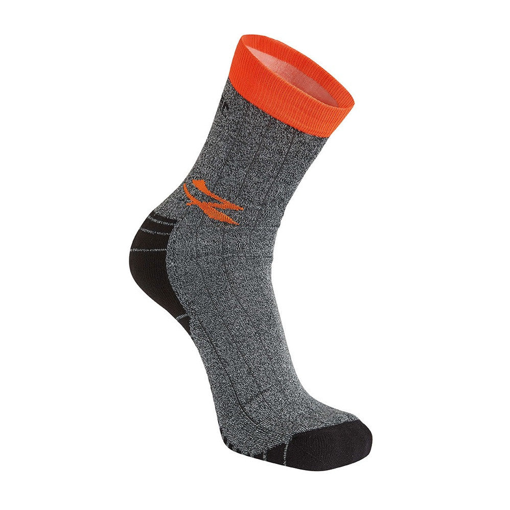 CALZA U-POWER GIADY ORANGE FLUO CONF. 2 PZ