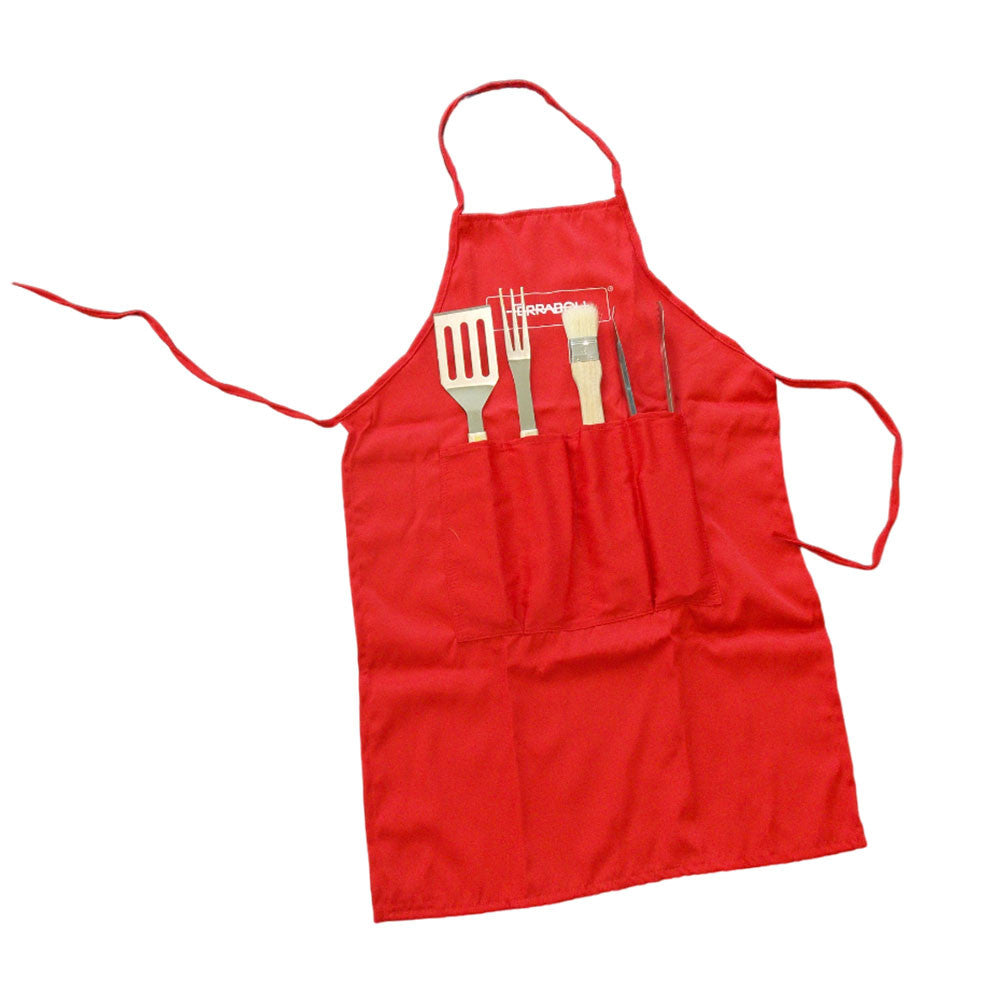 GREMBIULE 4 POSATE FORNO/BARBECUE