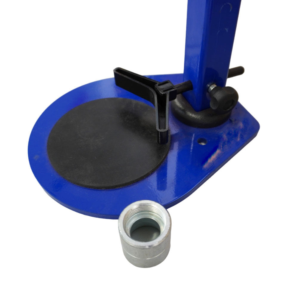 TAPPATRICE CAVALLETTO CORONA A 2 CAMPANE PER Diam.26-29 MOD "ACCIAIO"