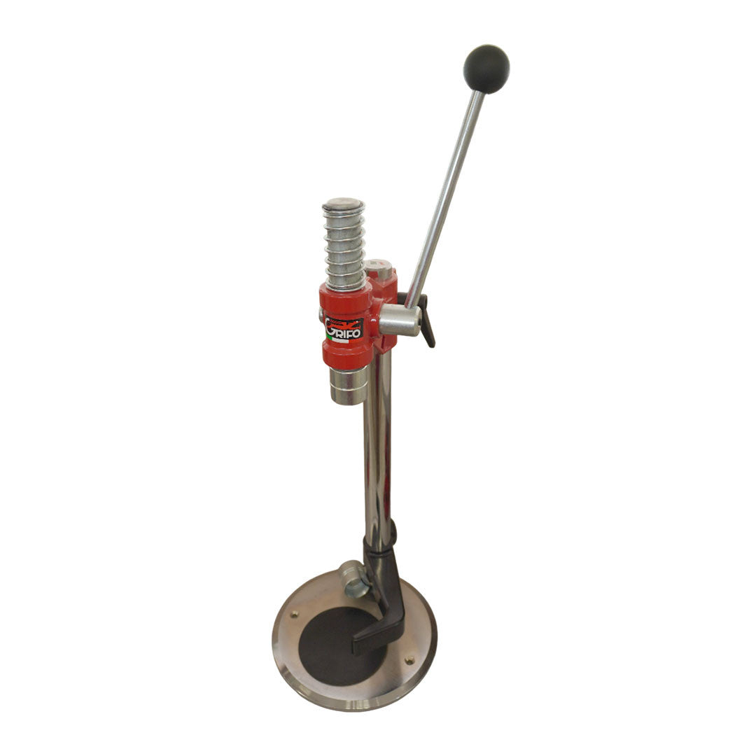 TAPPATRICE CAVALLETTO CORONA A 2 CAMPANE PER Diam.26-29 MOD "CROMATO"