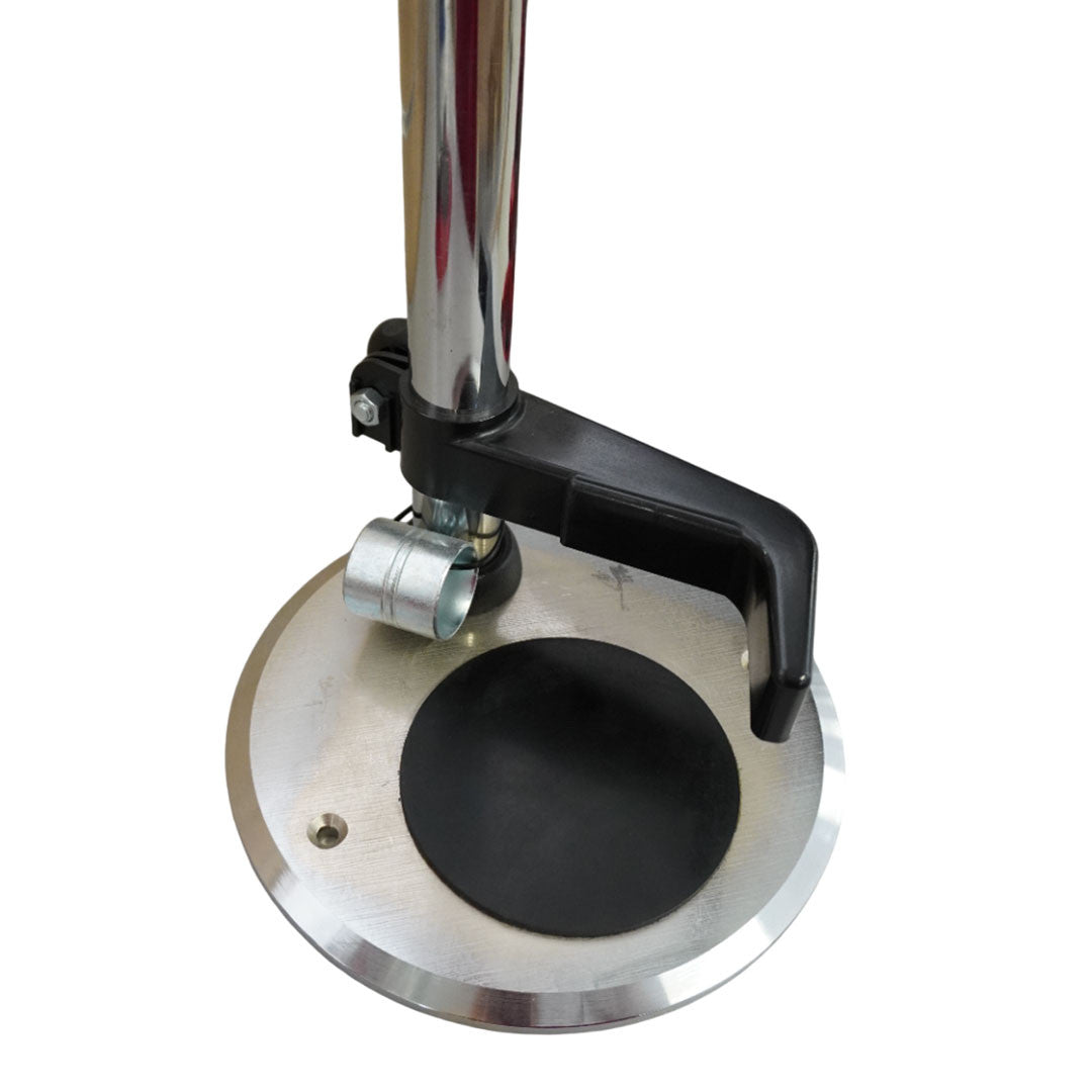 TAPPATRICE CAVALLETTO CORONA A 2 CAMPANE PER Diam.26-29 MOD "CROMATO"