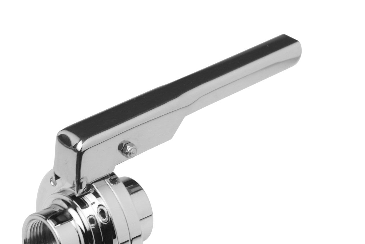 STAMPED HANDLE FOR BUTTERFLY VALVE INOX AISI 304