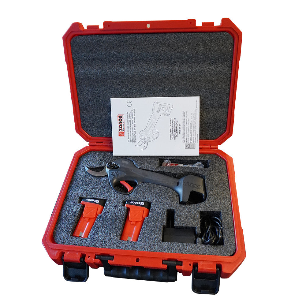 ELECTRONIC PRUNER ZM-27 WITH 2 BATTERIES