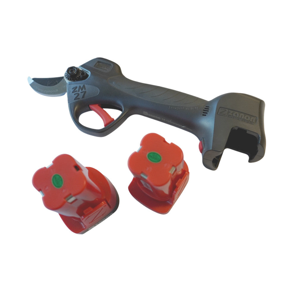 ELECTRONIC PRUNER ZM-27 WITH 2 BATTERIES