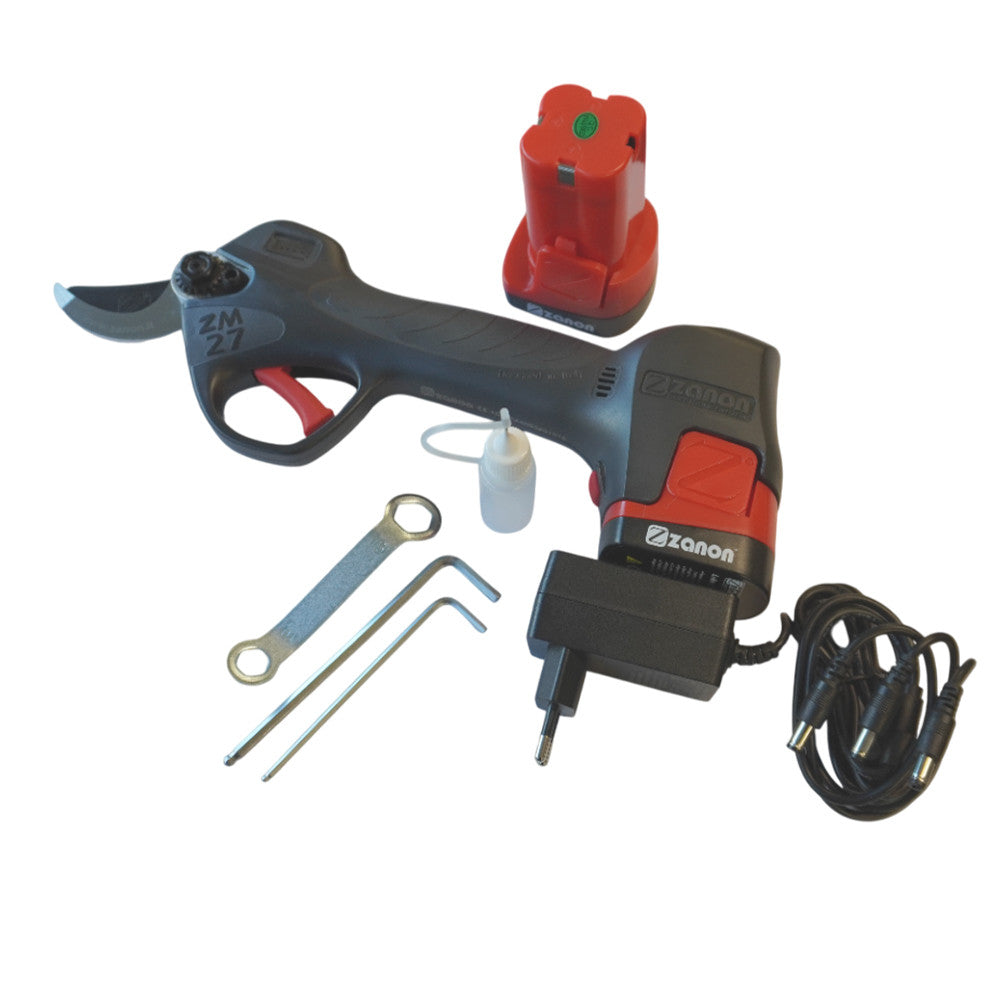 ELECTRONIC PRUNER ZM-27 WITH 2 BATTERIES