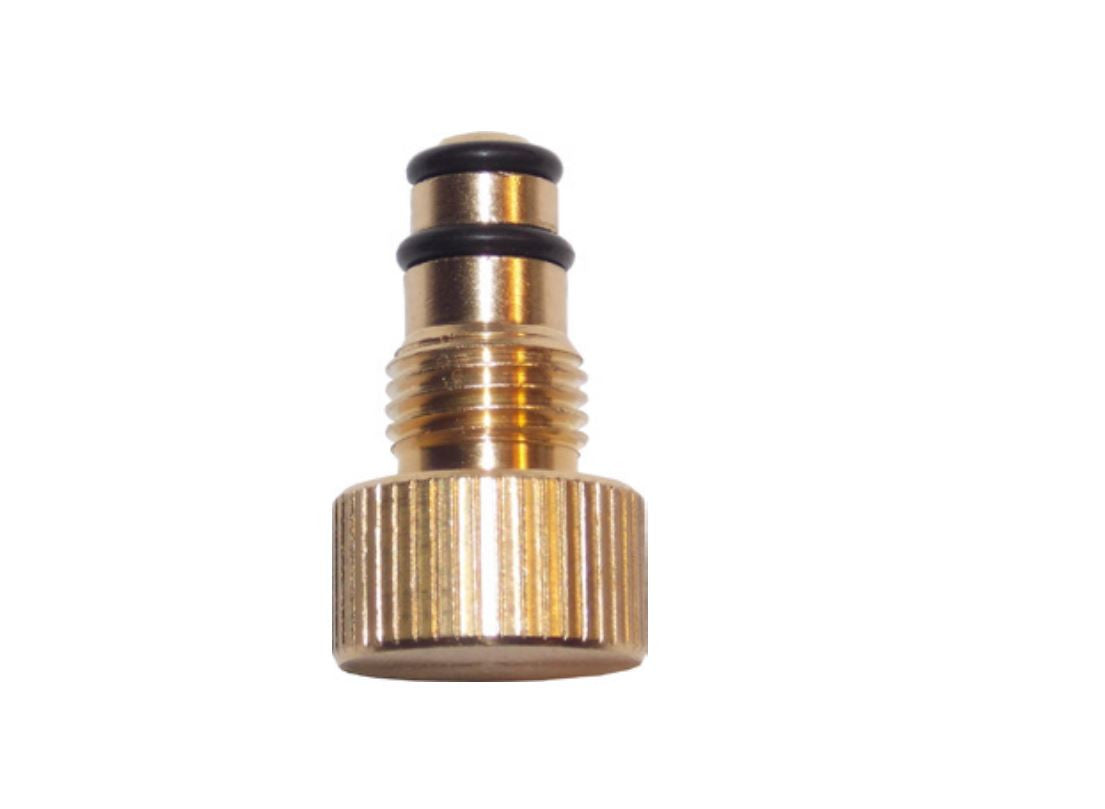 RUBINETTO IN OTTONE DI RICAMBIO PER POMPA CON OR