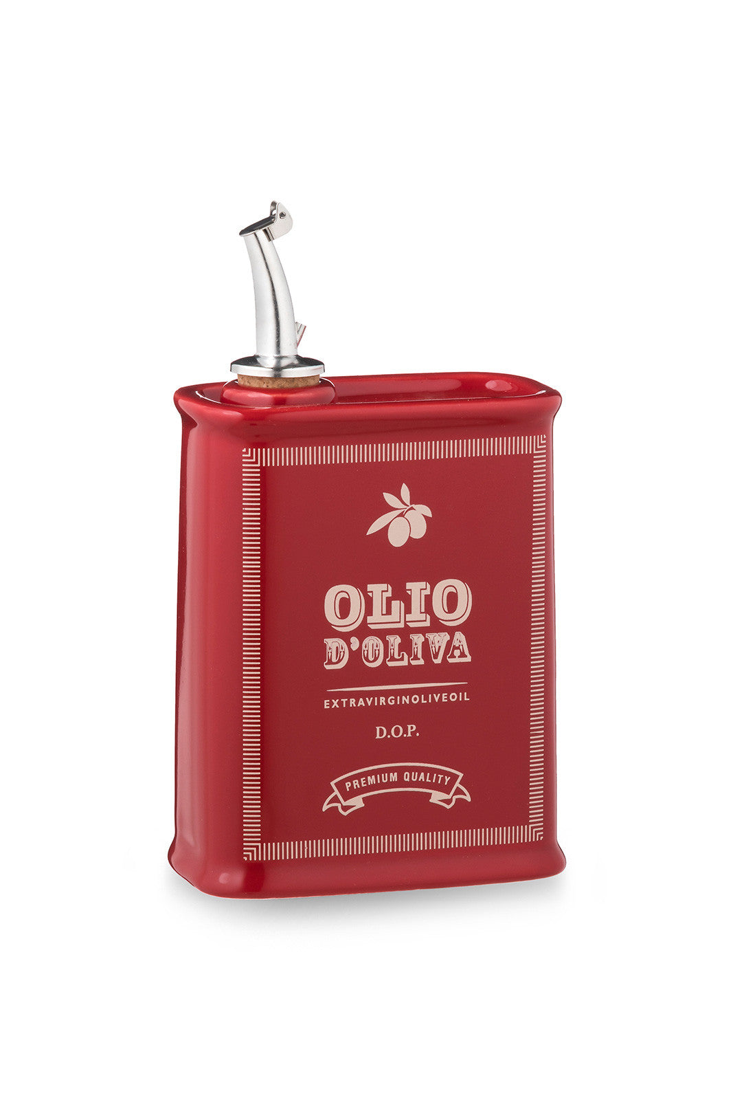 RUBY FLATTENED OIL DISPENSER (9505-RRB)