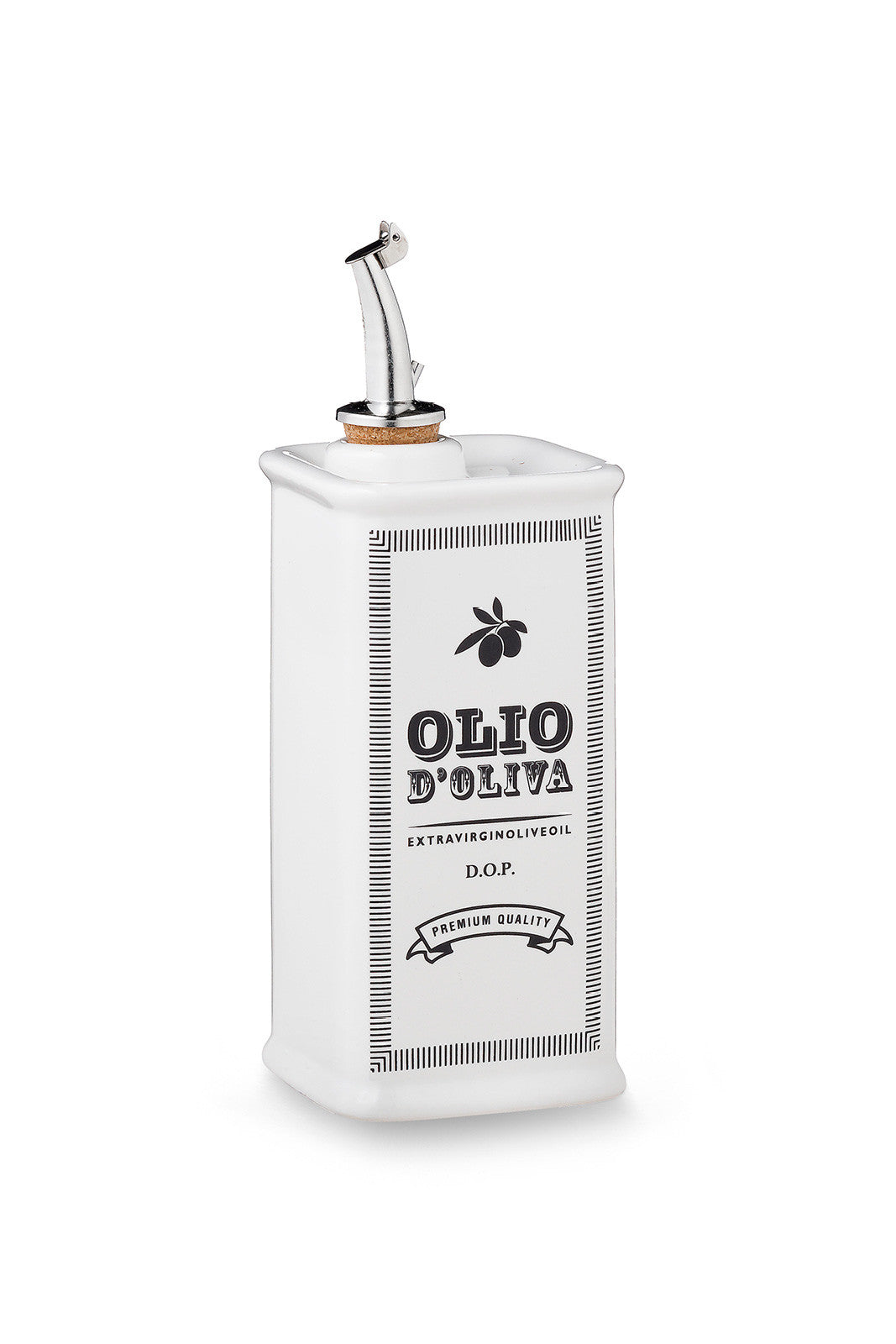 SQUARE OIL DISPENSER WHITE (9506-BCO)