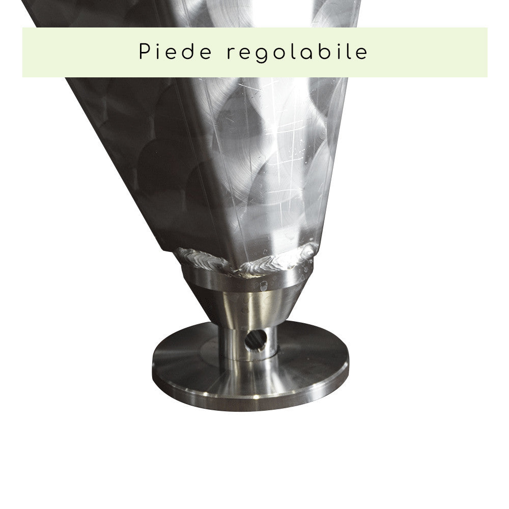 SERBATOIO STOCCAGGIO FONDO CONICO CUSTOM Ø 2230 DA 11500 A 22000A LT